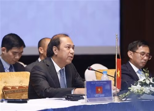 越南外交部副部长阮国勇。图自越通社