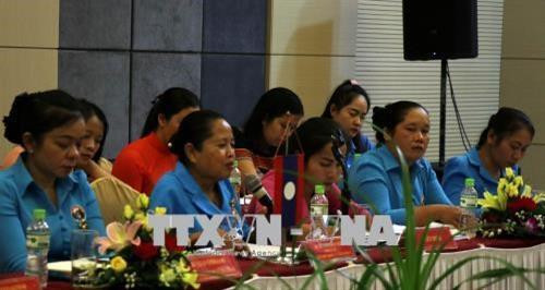 越南广南同老挝色贡两省妇女协会加强经验交流合作 图自越通社 越南广南同老挝色贡两省妇女协会加强经验交流合作 图自越通社