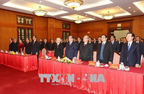 与会代表出席仪式。（图片来源：越通社）