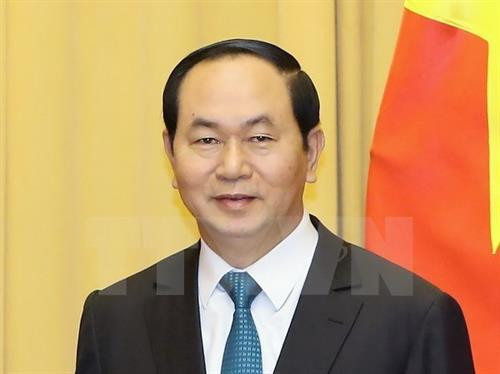 越南国家主席陈大光。（图片来源：越通社）
