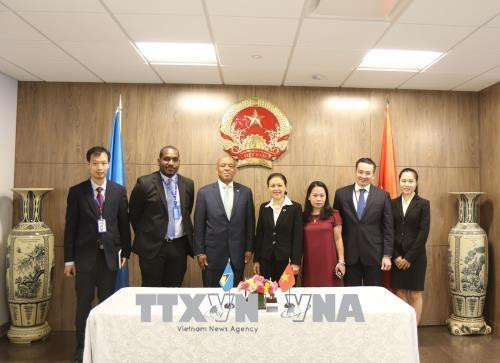 越南与圣卢西亚建立外交关系 ảnh 2
