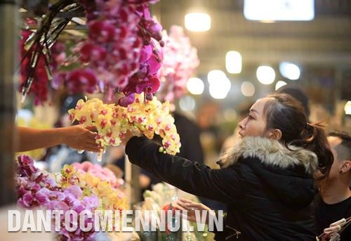 河内市将推进高科技花卉产品销售和贸易促进扶持政策。图：日英