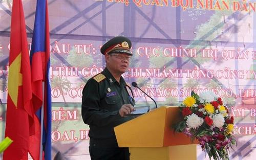 老挝人民革命党中央书记处书记、国防部副部长、老挝人民军总政治局主任维莱•拉坎冯上将。（图片来源：baomoi.com ）