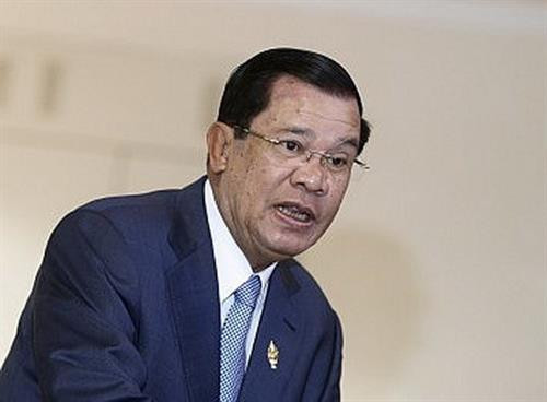 柬埔寨首相洪森。（图片来源：Reuters）