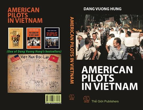 《在越南的美国飞行员》英文版一书。图自因特网