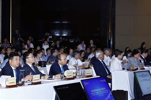 研讨会现场。图自越通社