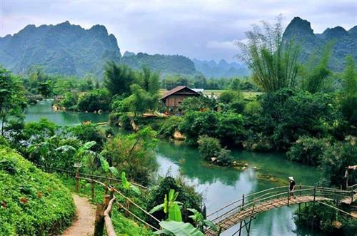越南高平山水地质公园。图自因特网 越南高平山水地质公园。图自因特网