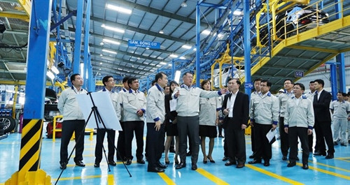 越南成功现代汽车公司与韩国现代汽车集团达成合作（图片来源：autodaily.vn ）