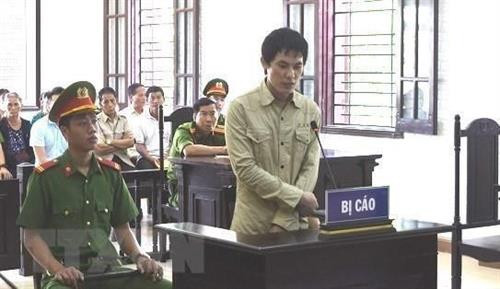 老挝籍被告人Xeng Vang。图自越通社