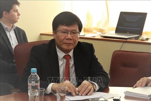 越南社会科学翰林院院长阮光瞬。图自越通社