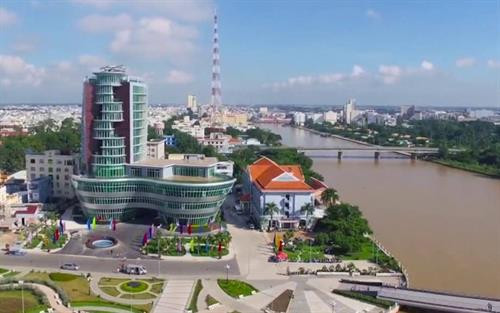 资料图:芹苴市一角。图自互联网 资料图:芹苴市一角。图自互联网