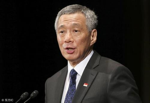 李显龙在会上至开幕词。图自东方IC