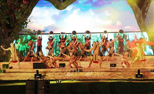 2019年第七届邦美蜀咖啡节闭幕式场景 图自越通社 2019年第七届邦美蜀咖啡节闭幕式场景 图自越通社