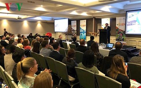 越南旅游推介活动在澳大利亚和新西兰举行。(图片来源:越南之声) 越南旅游推介活动在澳大利亚和新西兰举行。(图片来源:越南之声)