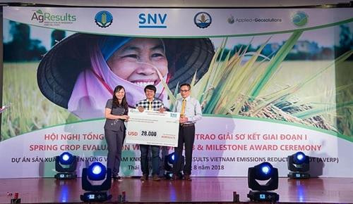 二等奖获得2.8万美元的奖金。（图片来源：越通社）