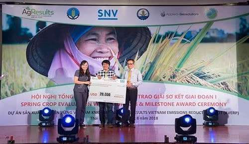 二等奖获得2.8万美元的奖金。（图片来源：越通社）