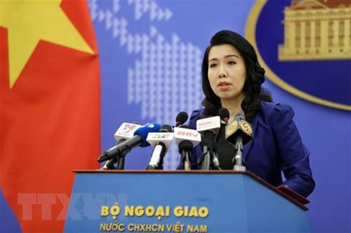 越南外交部发言人黎氏秋姮。图自越通社