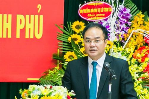 资料图：越南政府宗教事务委员会主任武战胜。（图片来源：互联网）