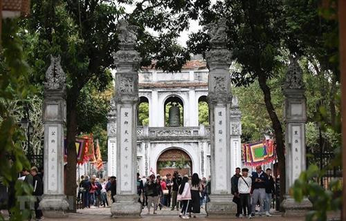 文庙-国子监。图自越通社 文庙-国子监。图自越通社