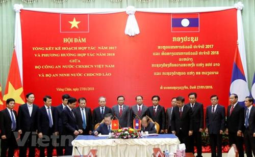 签署仪式。（图片来源：越通社）