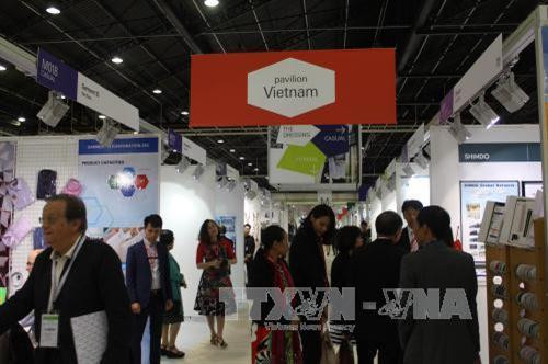 越南展区。（图片来源：越通社）