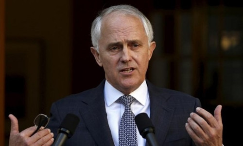 澳大利亚总理马尔科姆•特恩布尔（图片来源：Reuters）