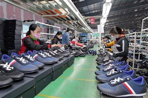 鞋类加工出口 图自越通社