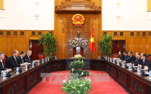 会见场景（图片来源： 越通社）