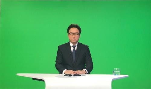 柬埔寨驻越南特命全权大使波拉克。(图片来源:越通社) 柬埔寨驻越南特命全权大使波拉克。(图片来源:越通社)