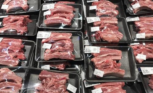 猪肉价格上涨1.62%。图自互联网