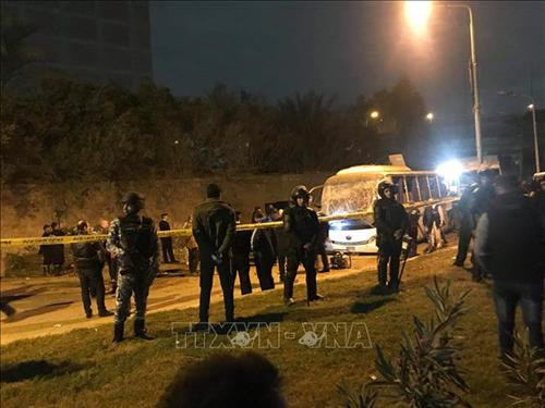 爆炸袭击现场。图自AFP