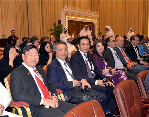 越南国会代表团出席各国议会联盟第140届大会 图自越通社