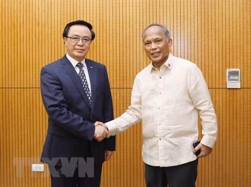 菲律宾民主人民力量党访问越南 ảnh 2