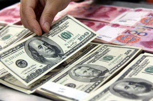 26日越盾兑美元汇率上涨 人民币汇率下降。图自互联网