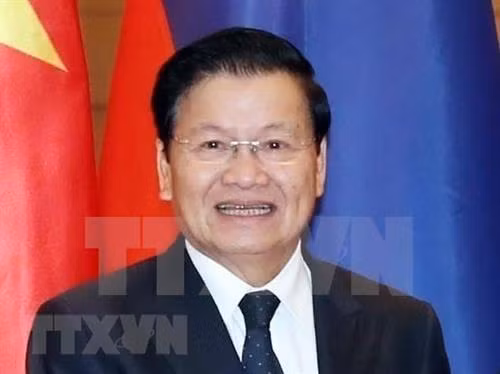 老挝政府总理通伦·西苏里。图自越通社 老挝政府总理通伦·西苏里。图自越通社