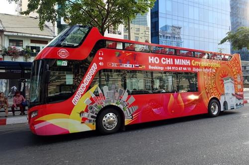 胡志明市观光巴士公交车。图自http://www.vietnamtourism.gov.vn/ 胡志明市观光巴士公交车。图自http://www.vietnamtourism.gov.vn/