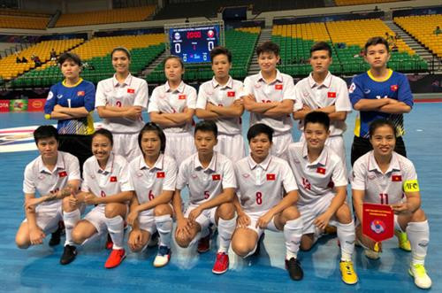 越南女子五人制足球队。（图片来源：因特网）