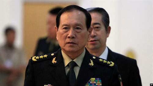 中共中央委员会委员、中国国务委员兼国防部长魏凤和上将。图自因特网 中共中央委员会委员、中国国务委员兼国防部长魏凤和上将。图自因特网