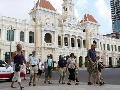 游客。(图片来源:越通社) 游客。(图片来源:越通社)