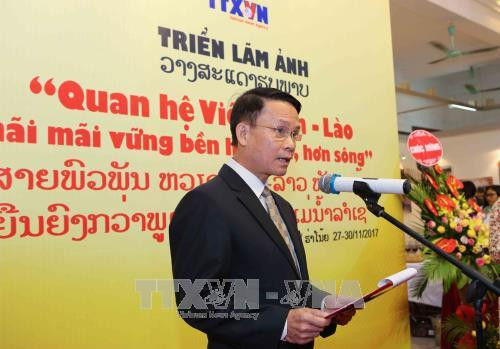 越通社社长阮德利发表讲话(图片来源:越通社) 越通社社长阮德利发表讲话(图片来源:越通社)