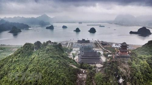 三祝寺群。图自越通社 三祝寺群。图自越通社