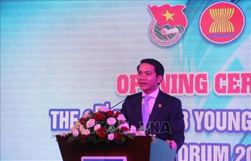 胡志明共青团中央书记处书记、越南国家青年委员会常务副主任阮玉良。图自越通社