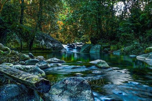 得农地质公园。图自越通社