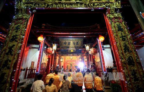 协天宫还被视为当地人民的文化、信仰中心。（图片来源：越通社）