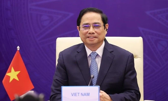 越南政府总理范明政出席大湄公河次区域经济合作第七次领导人会议