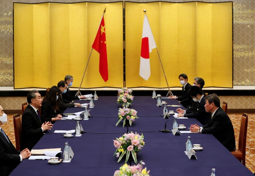 日本对中国近期在东海采取的行为深表担忧