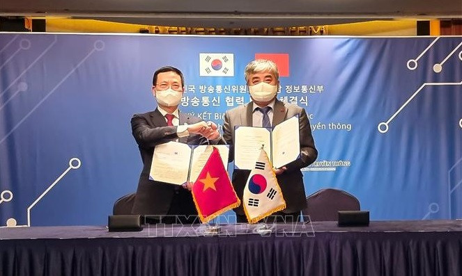 越南与韩国在信息与传媒领域开展多项合作活动