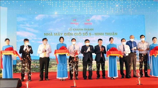 宁顺省5号风电项目落成