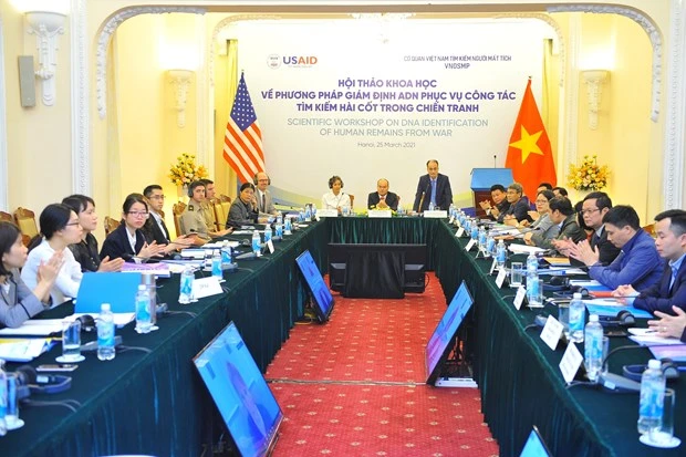 越美商讨通过DNA技术确定战争阵亡者遗骸身份