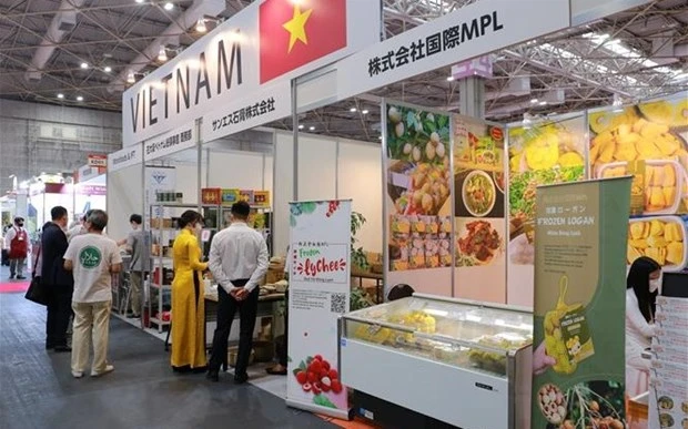 越南商品在日本关西国际食品饮料展上受青睐